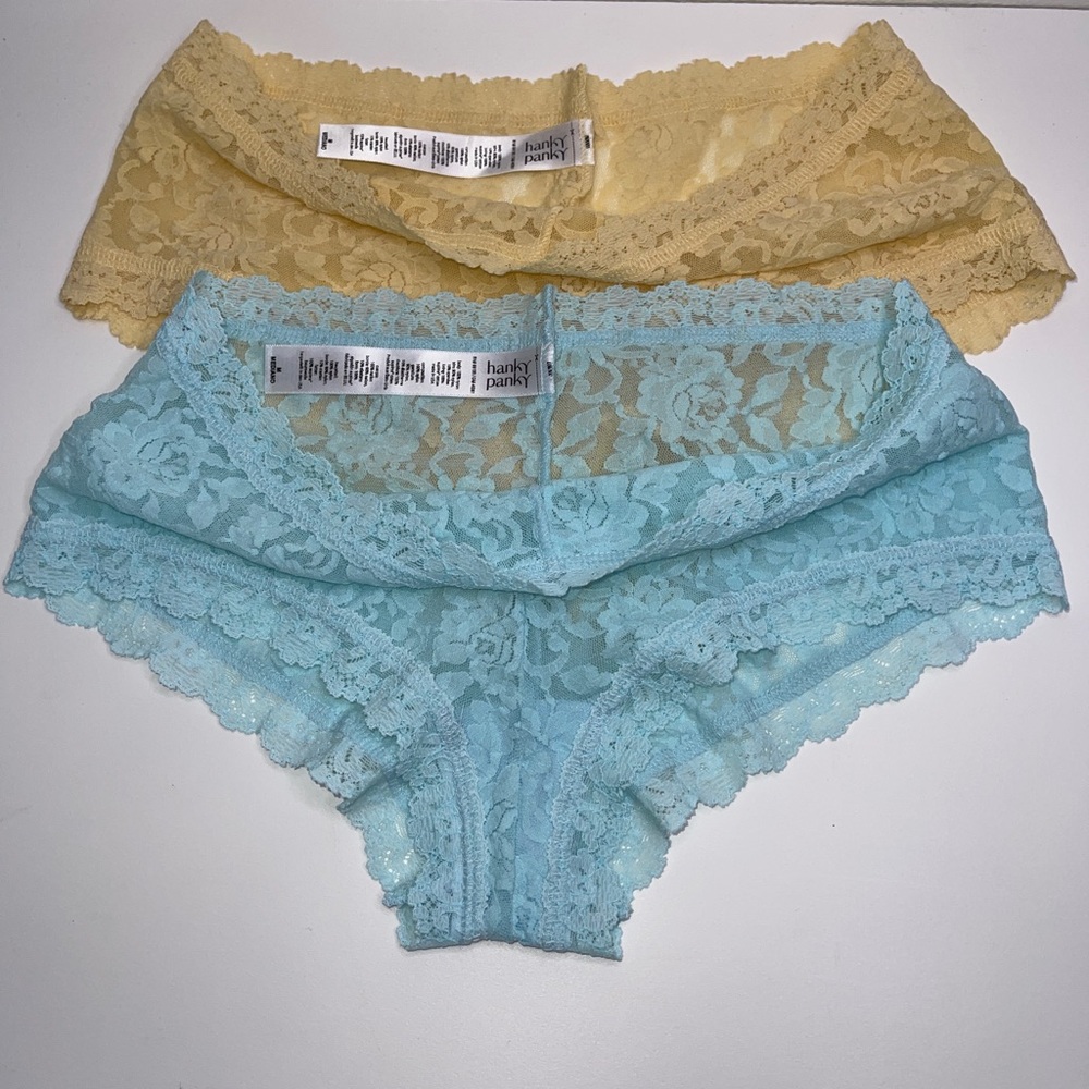 (2) Hanky Panky Signature Lace Boyshort